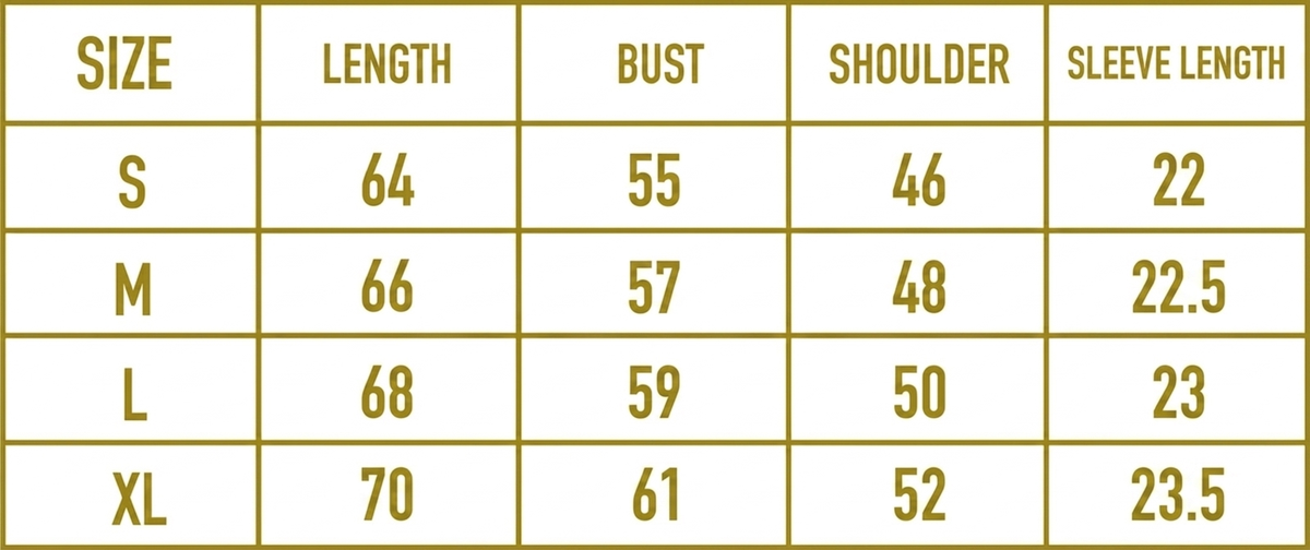 Size Guide