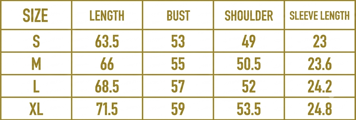 Size Guide
